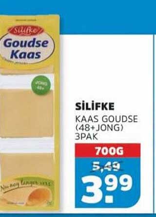 SILIFKE KAAS GOUDE (48+JONG) 3PAK 700G