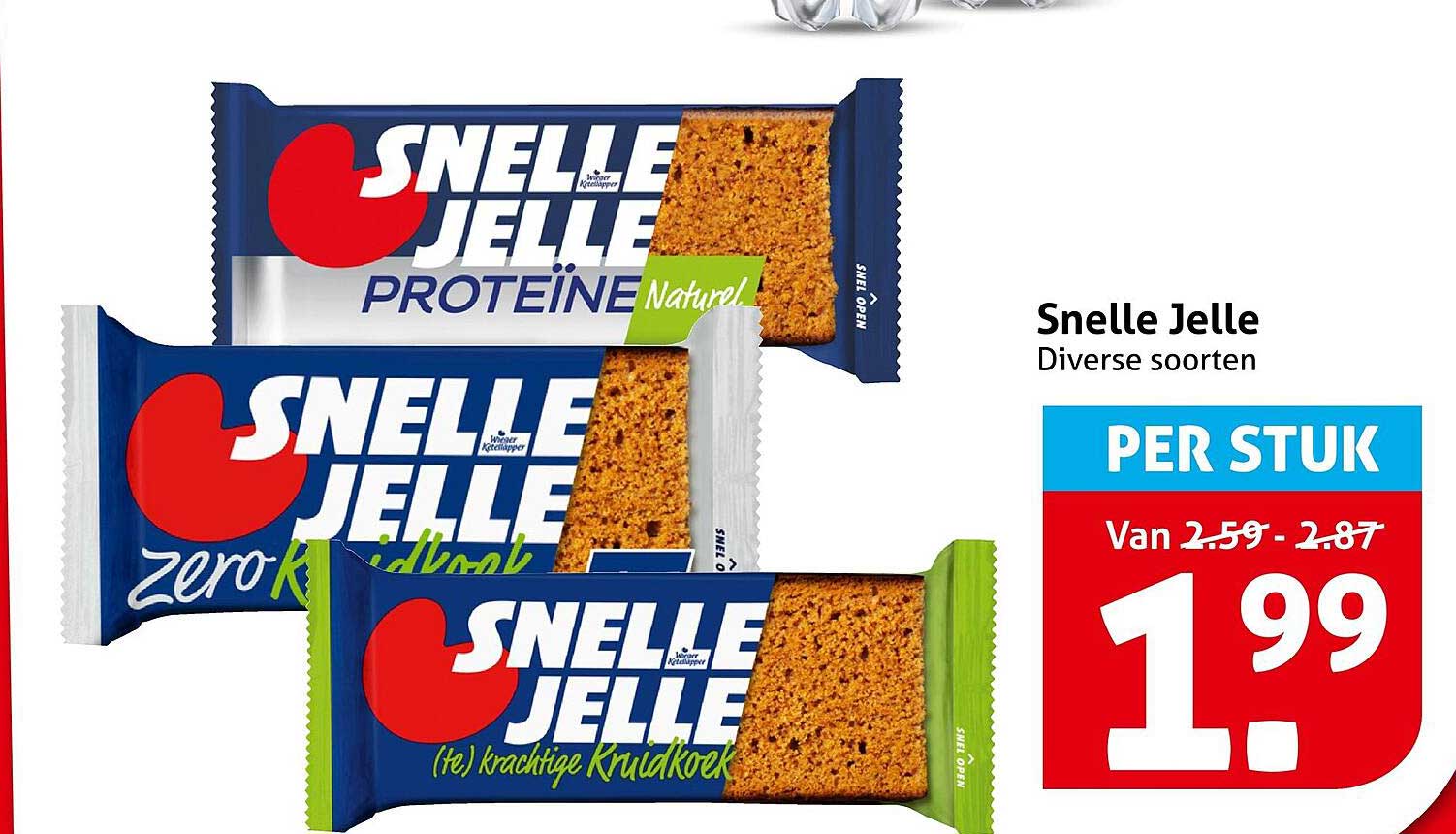 Snelle Jelle Diverse soorten