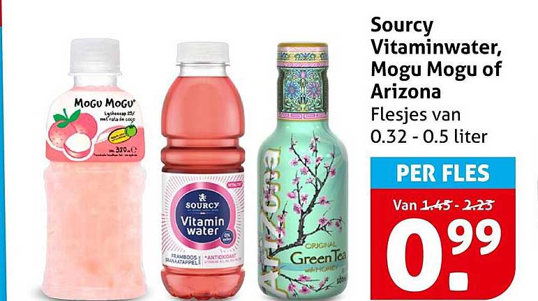 Sourcy Vitaminwater, Mogu Mogu of Arizona