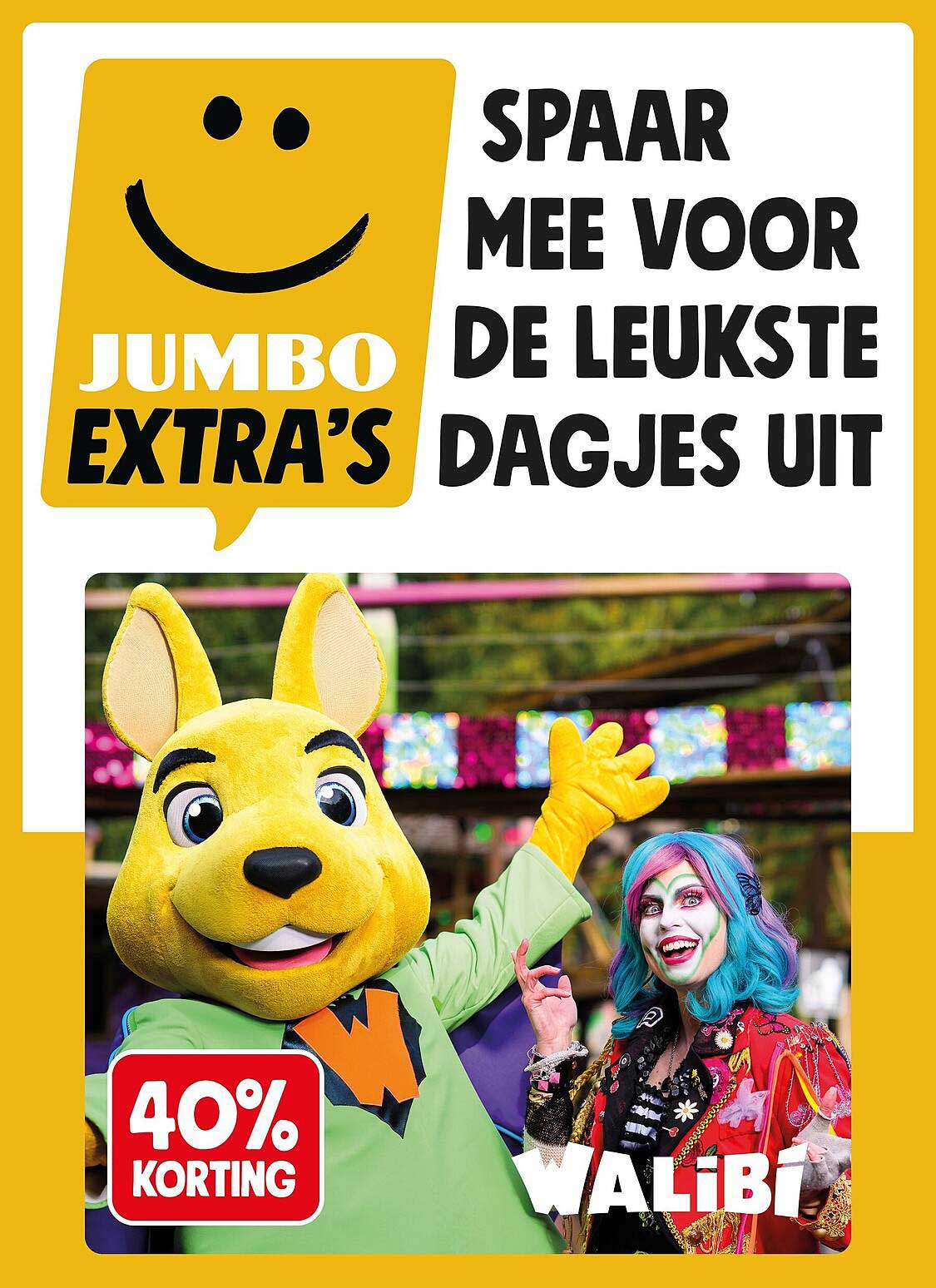 Spaar mee voor de leukste dagjes uit Walibi 40% korting