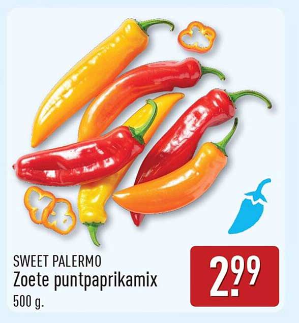 SWEET PALERMO Zoete puntpaprikamix 500 g.