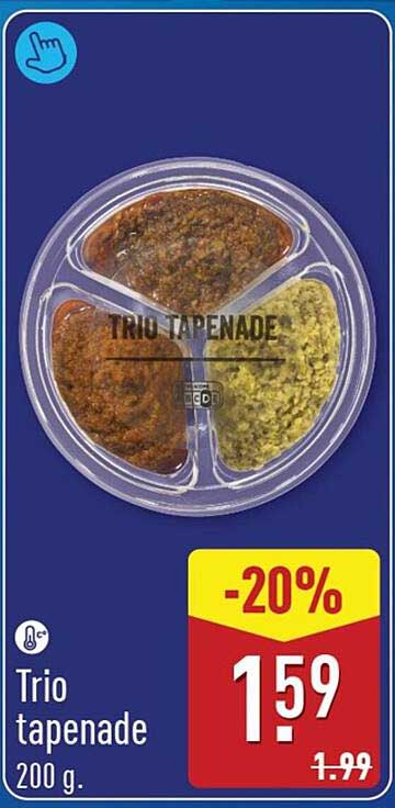 Trio tapenade