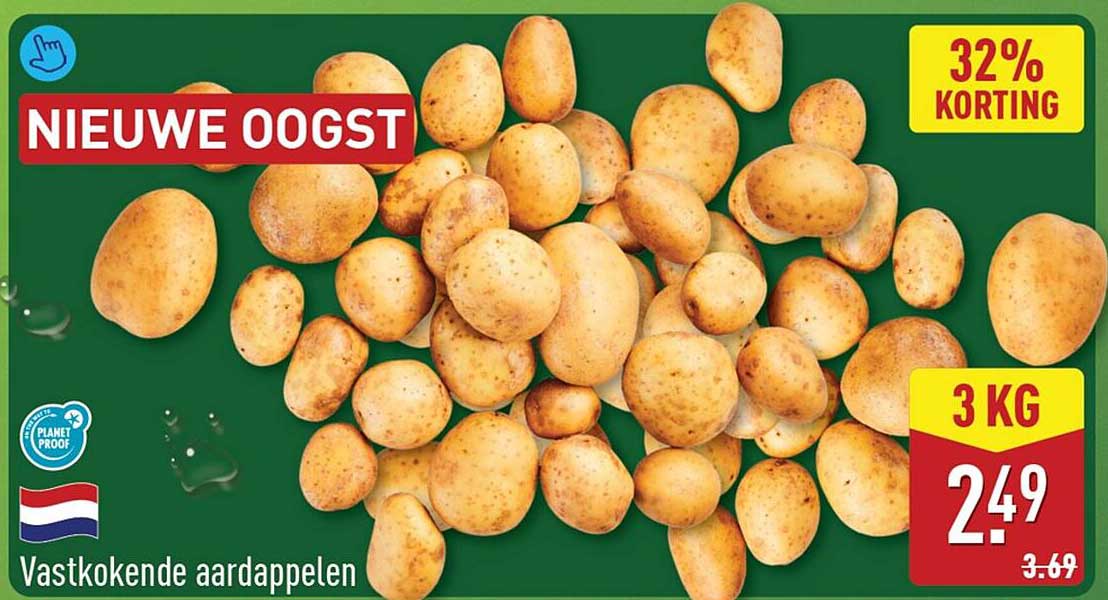 Vastkokende aardappelen 3 kg
