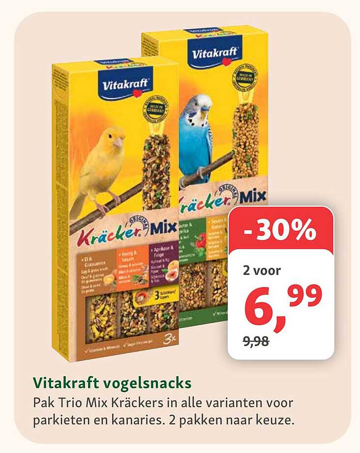 Vitakraft vogelsnacks