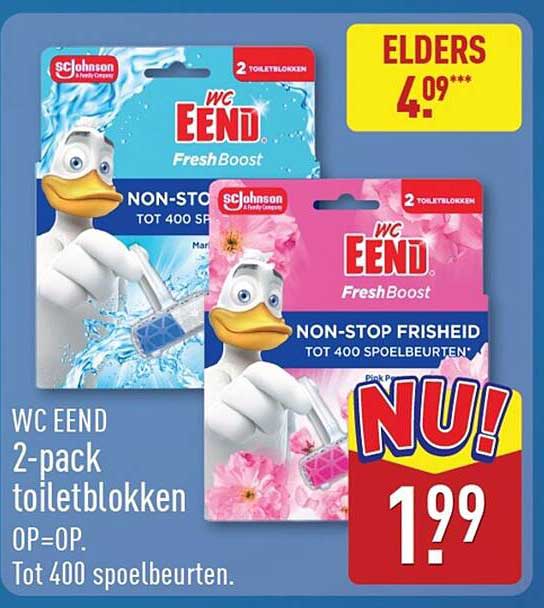 WC EEND 2-pack toiletblokken