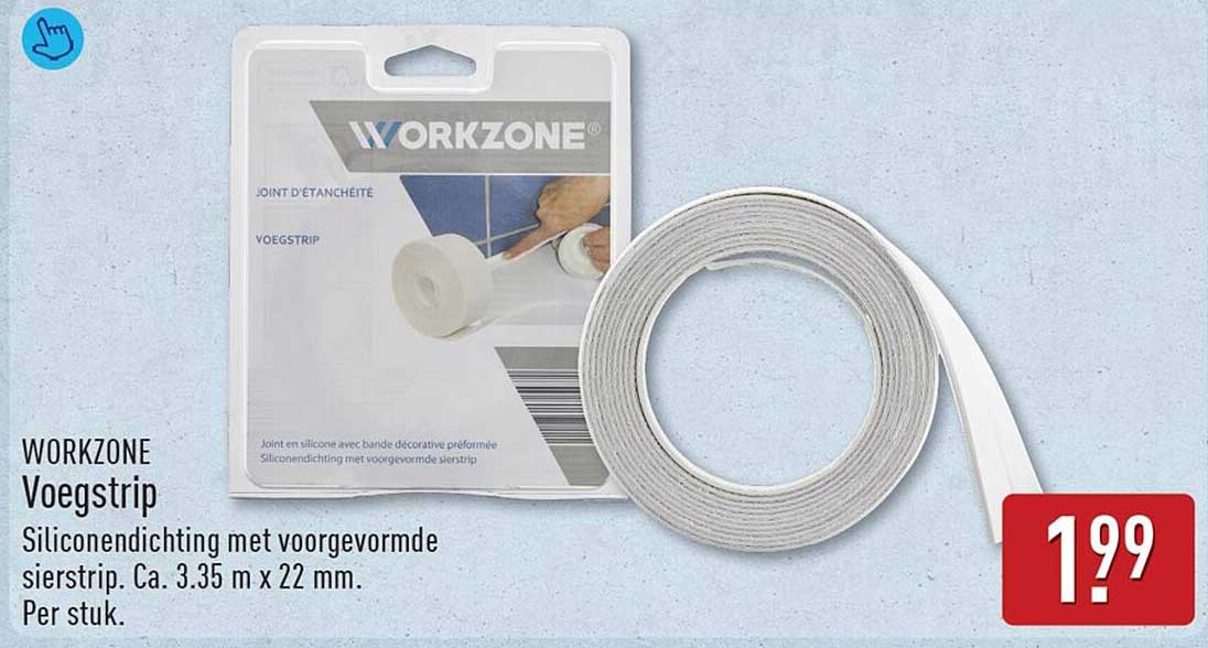 WORKZONE Voegstrip