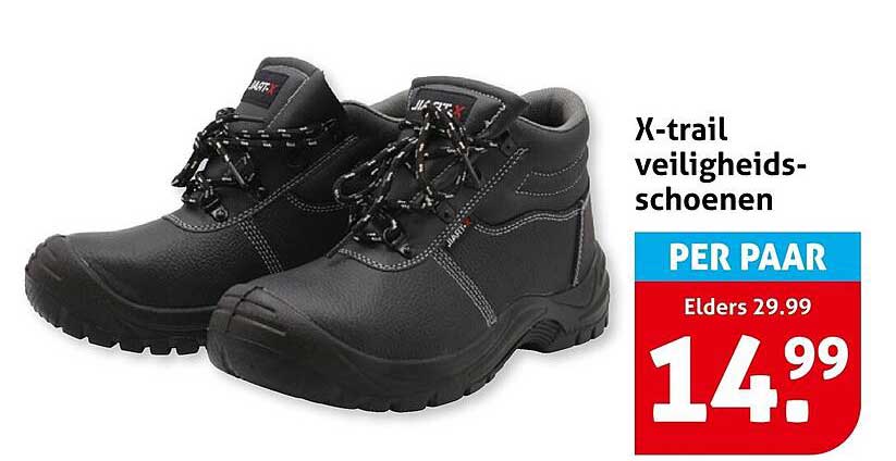 X-trail veiligheids-schoenen PER PAAR