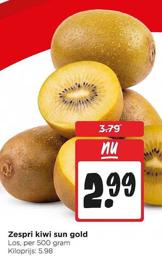 Zespri kiwi sun gold
