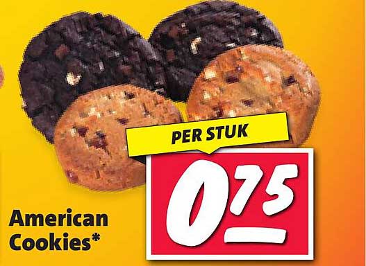 American Cookies* aanbieding bij Nettorama