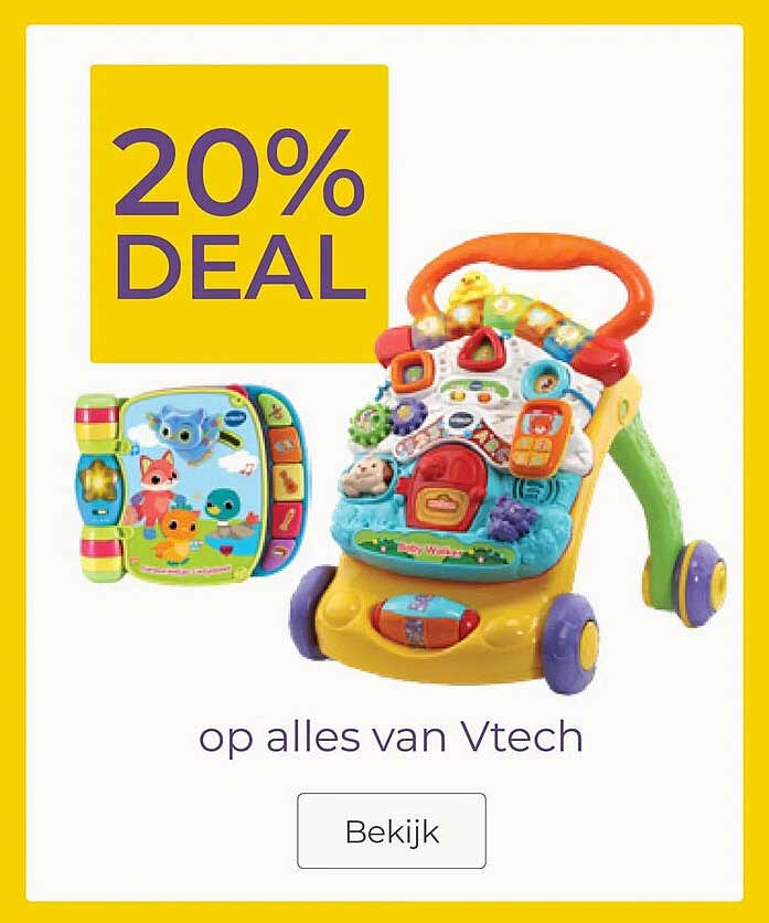 20% DEAL op alles van Vtech