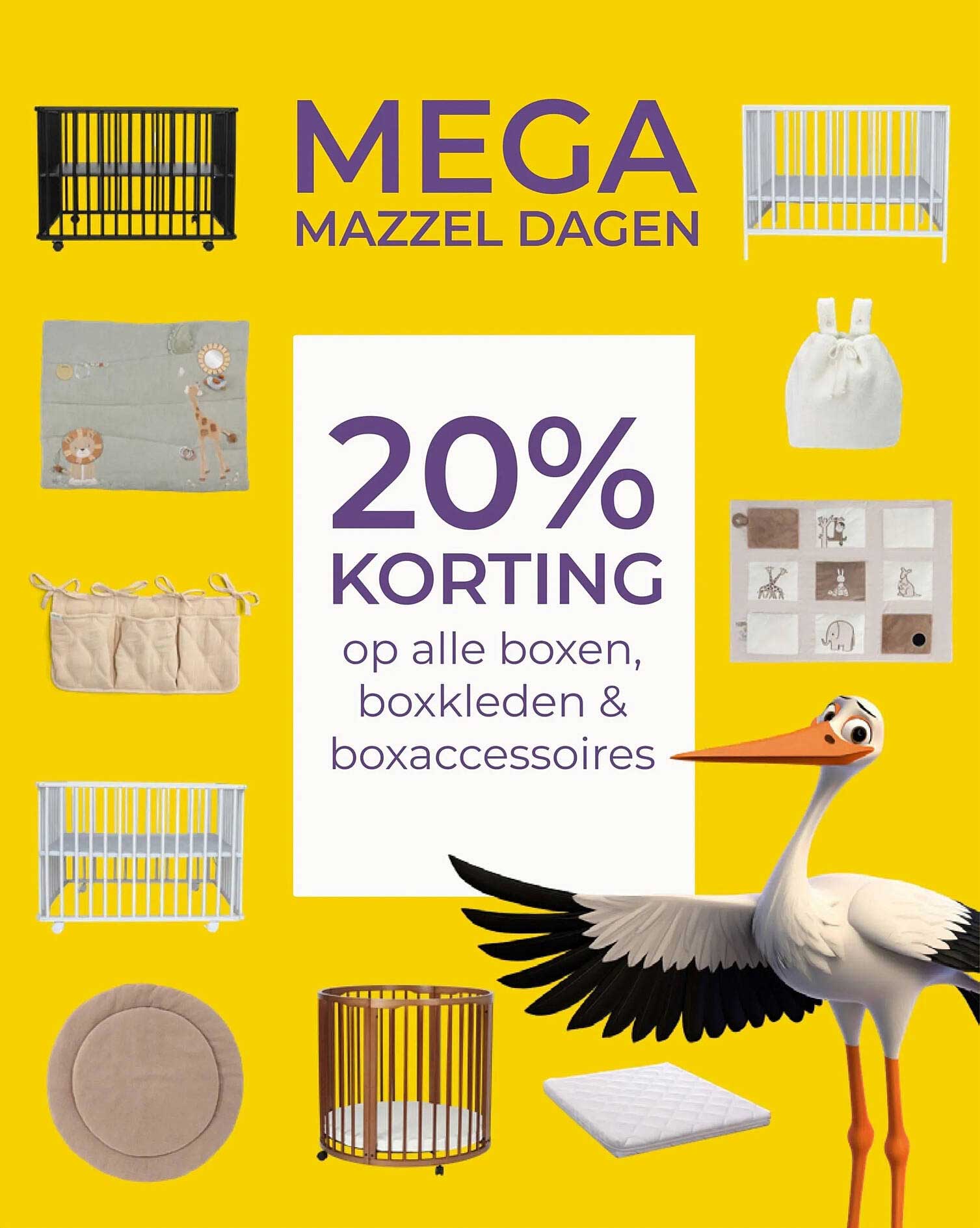 20% KORTING op alle boxen, boxkleden & boxaccessoires