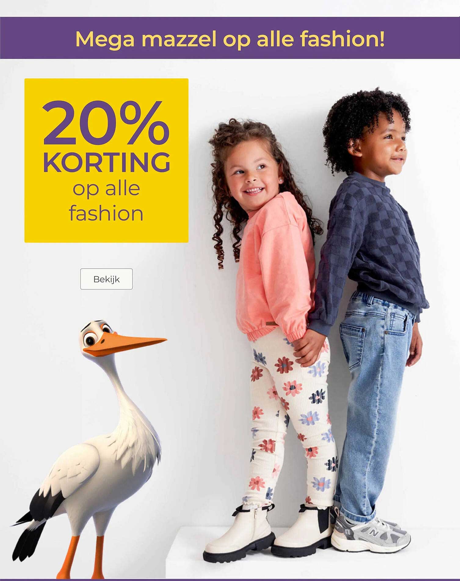 20% KORTING op alle fashion