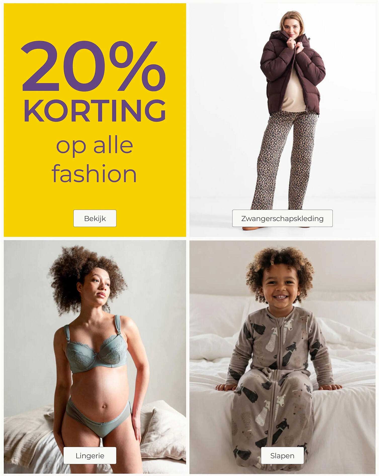 20% KORTING op alle fashion