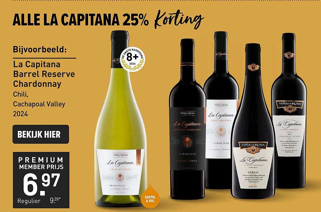 ALLE LA CAPITANA 25% korting