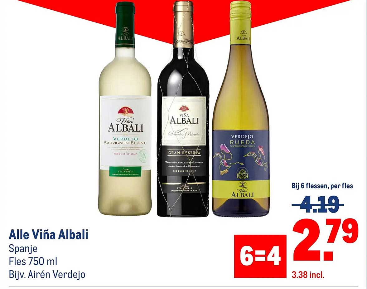Alle Viña Albali 6=4