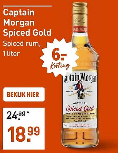 Captain Morgan Spiced Gold