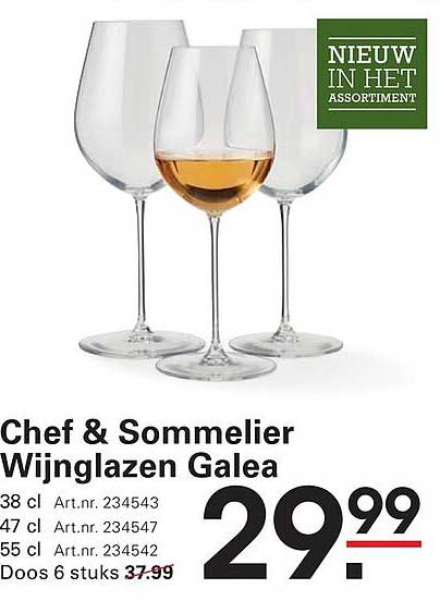 Chef & Sommelier Wijnglazen Galea