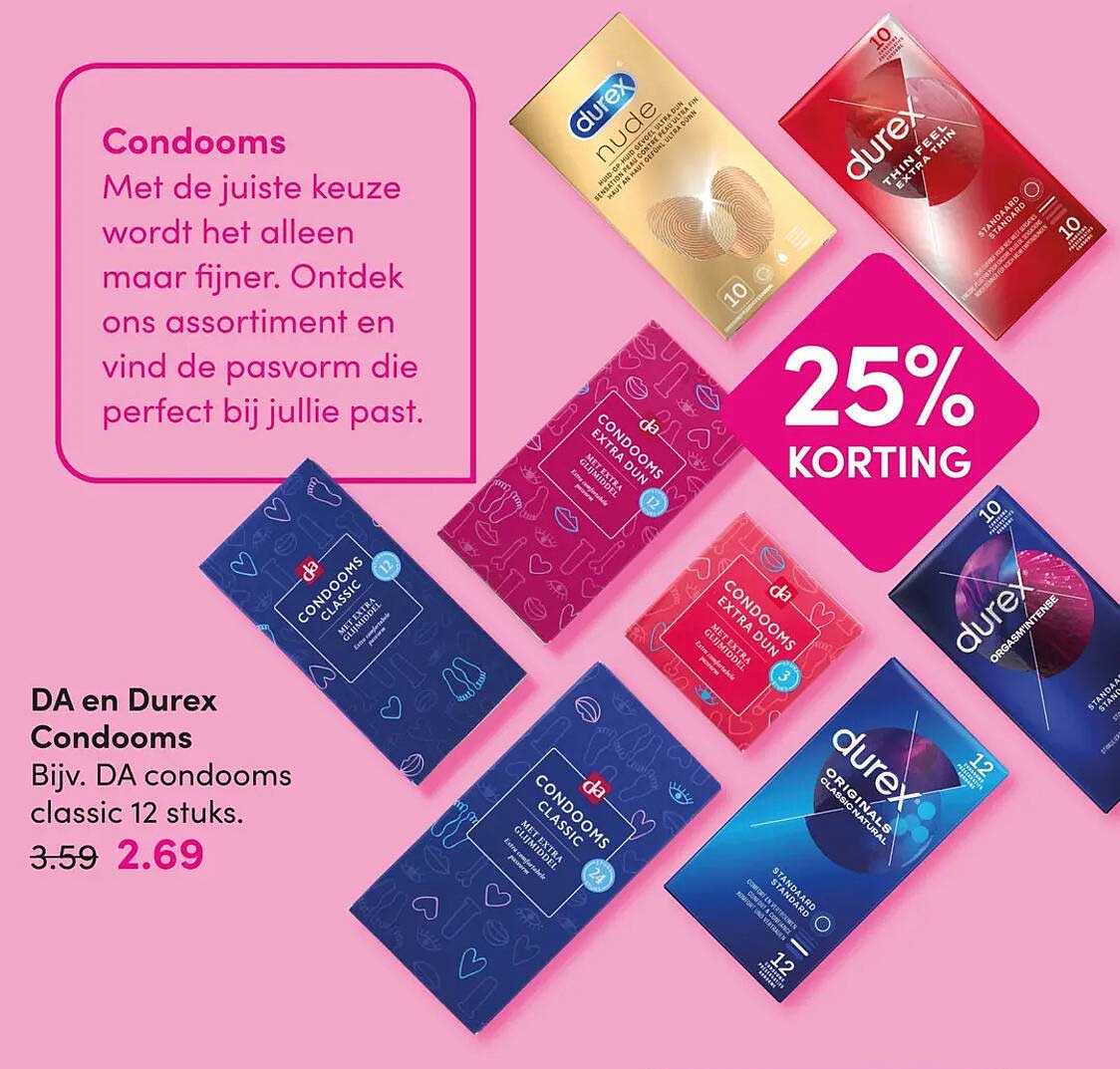 DA en Durex Condooms