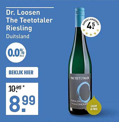 Dr. Loosen The Teetotaler Riesling Duitsland