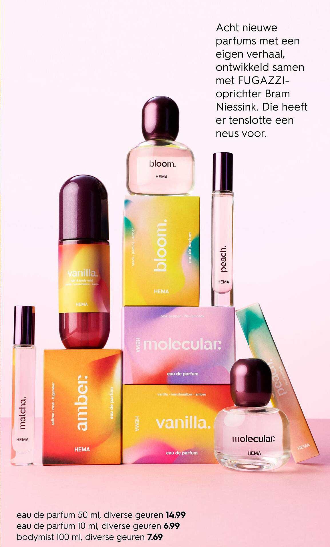 eau de parfum 50 ml, diverse geuren