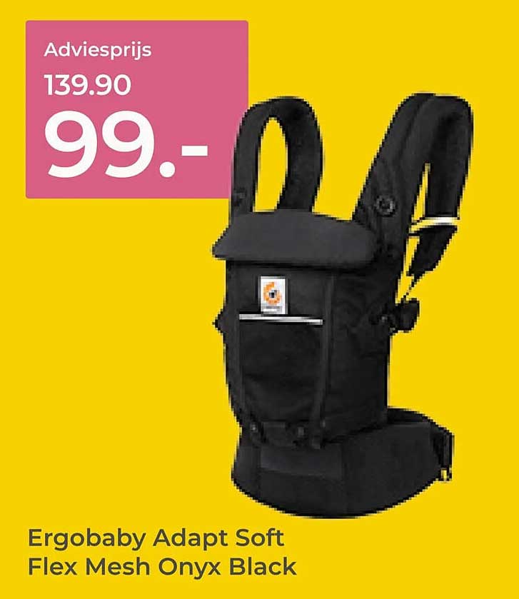 Ergobaby Adapt Soft Flex Mesh Onyx Black