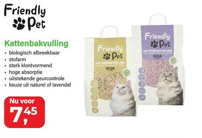 Friendly Pet Kattenbakvulling