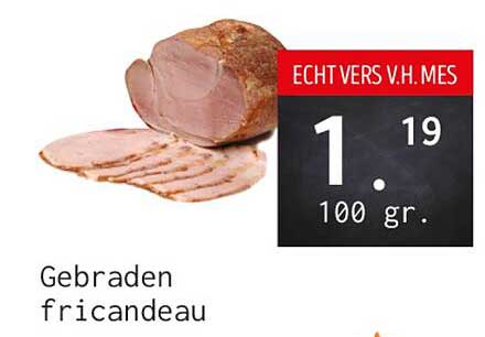Gebraden fricandeau