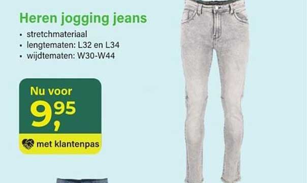 Heren jogging jeans