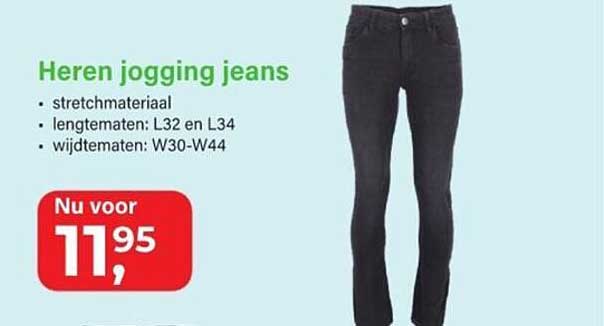Heren jogging jeans