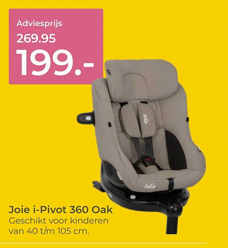 Joie i-Pivot 360 Oak