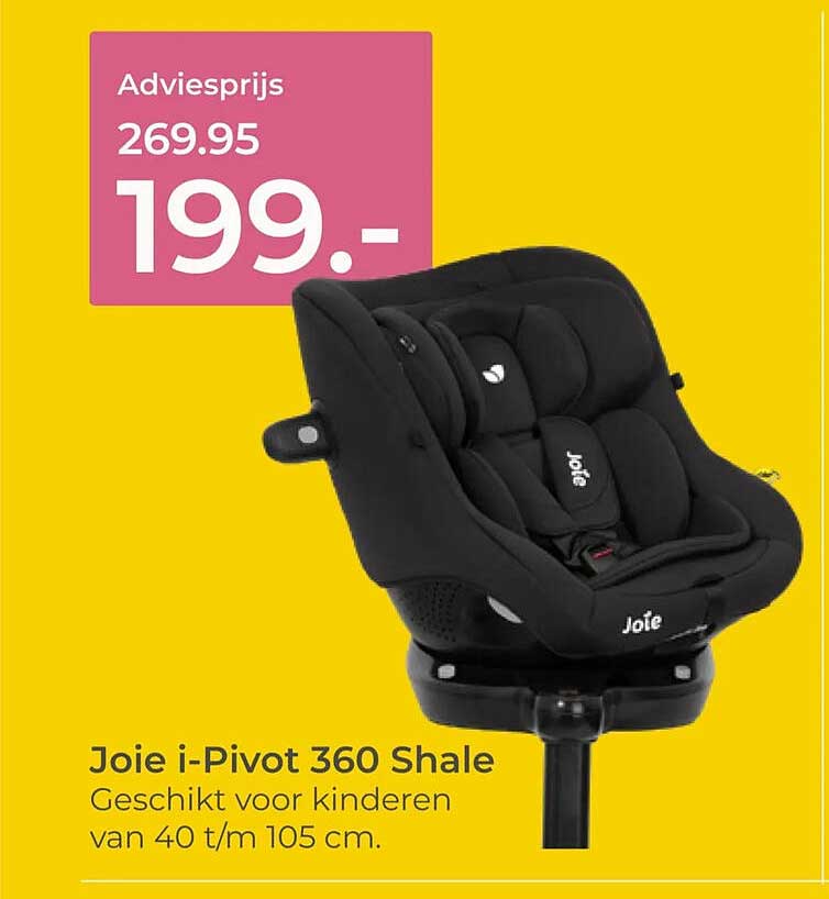 Joie i-Pivot 360 Shale