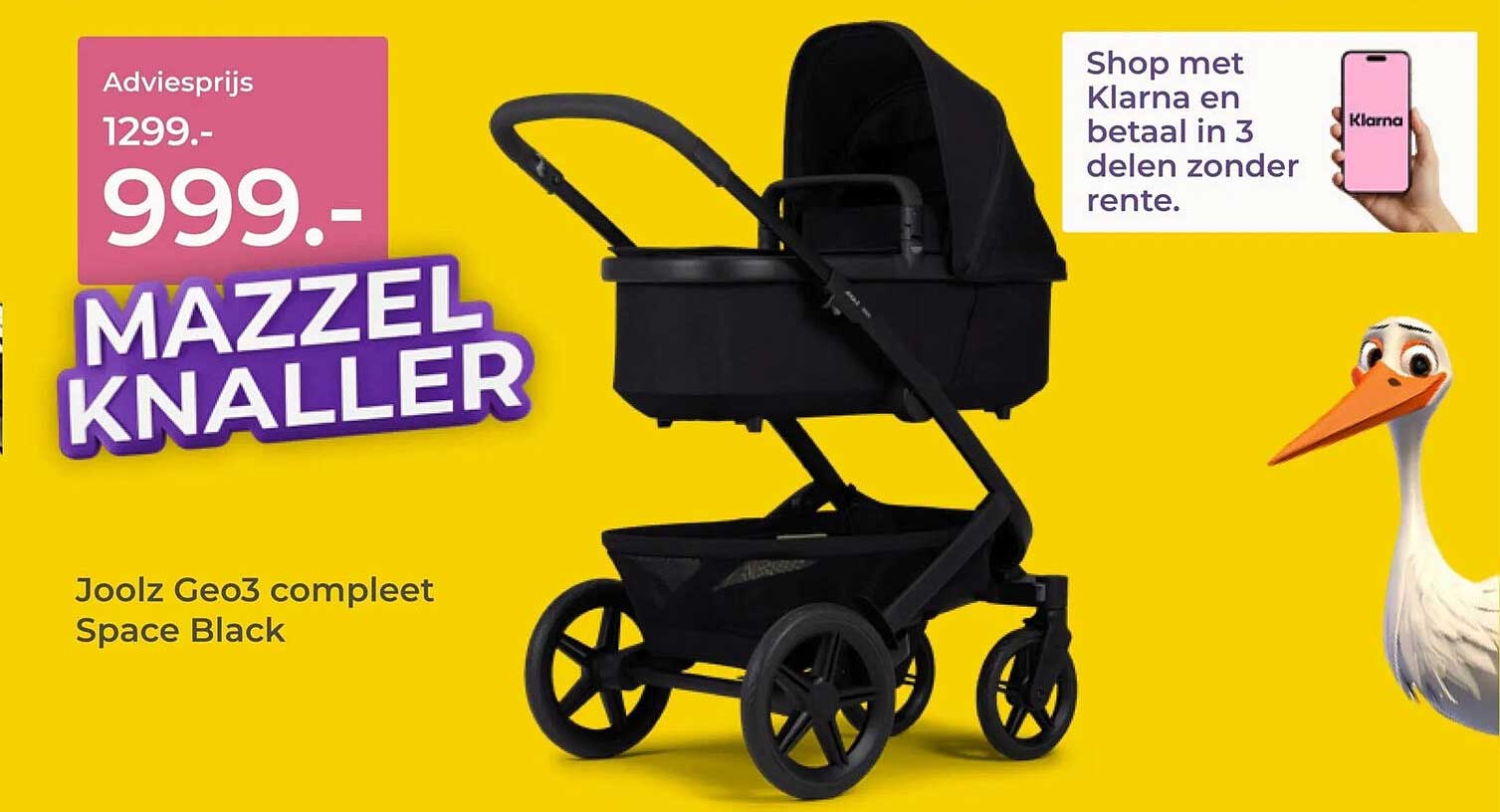 Joolz Geo3 compleet Space Black