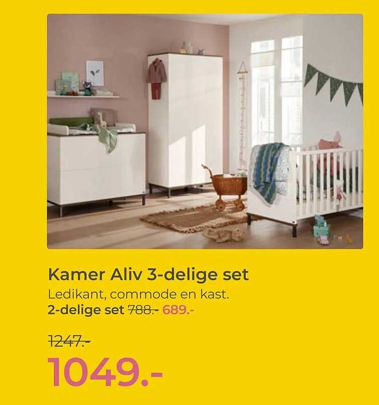 Kamer Aliv 3-delige set