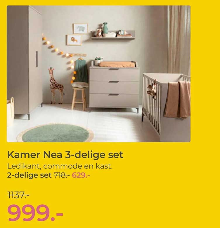 Kamer Nea 3-delige set