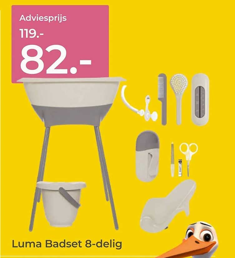 Luma Badset 8-delig