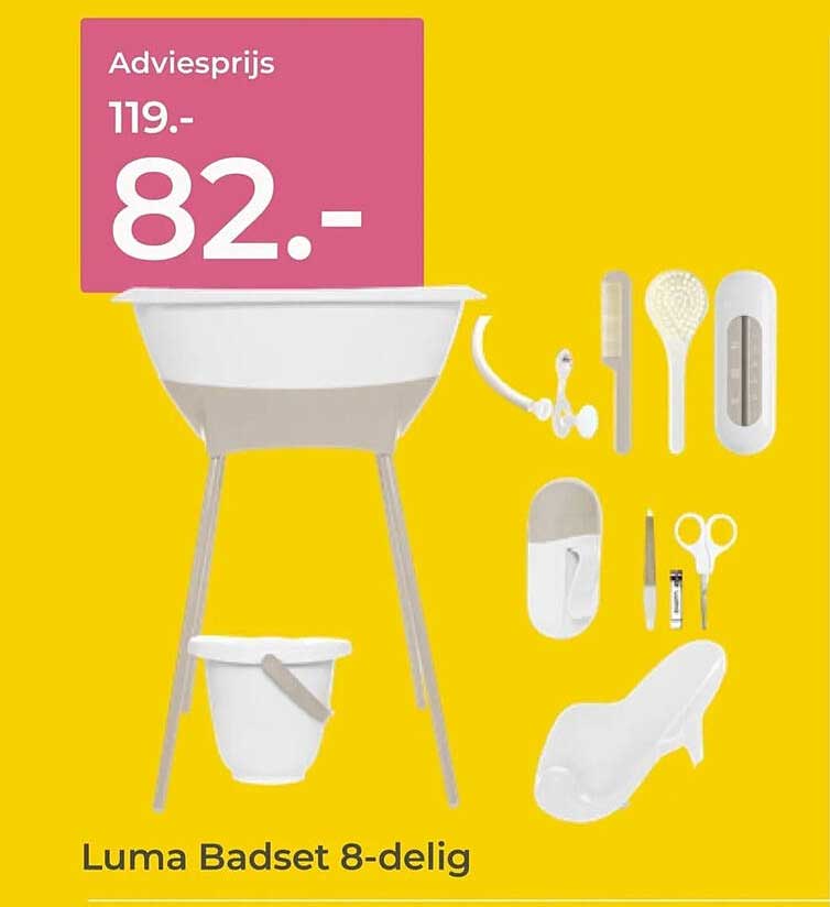 Luma Badset 8-delig