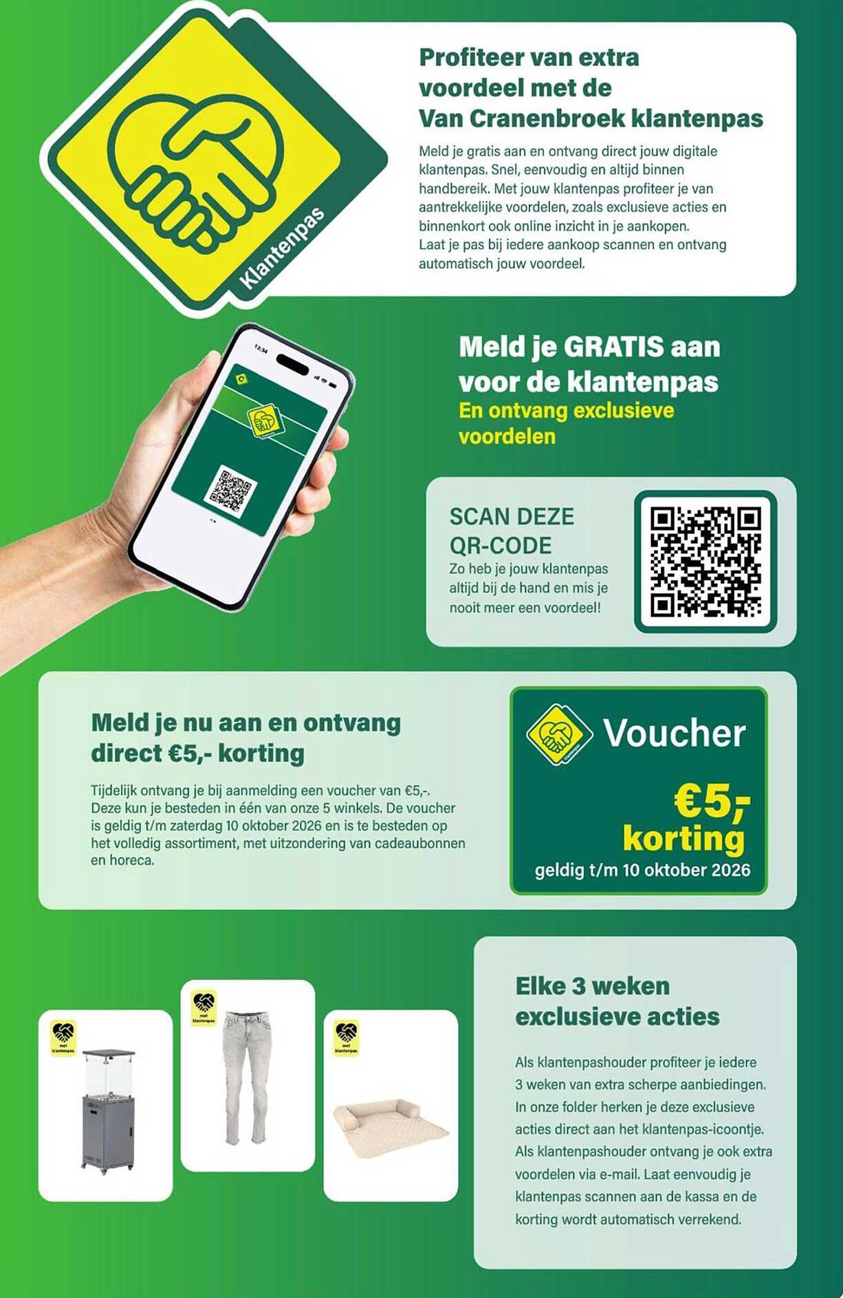 Meld je GRATIS aan voor de klantenpas