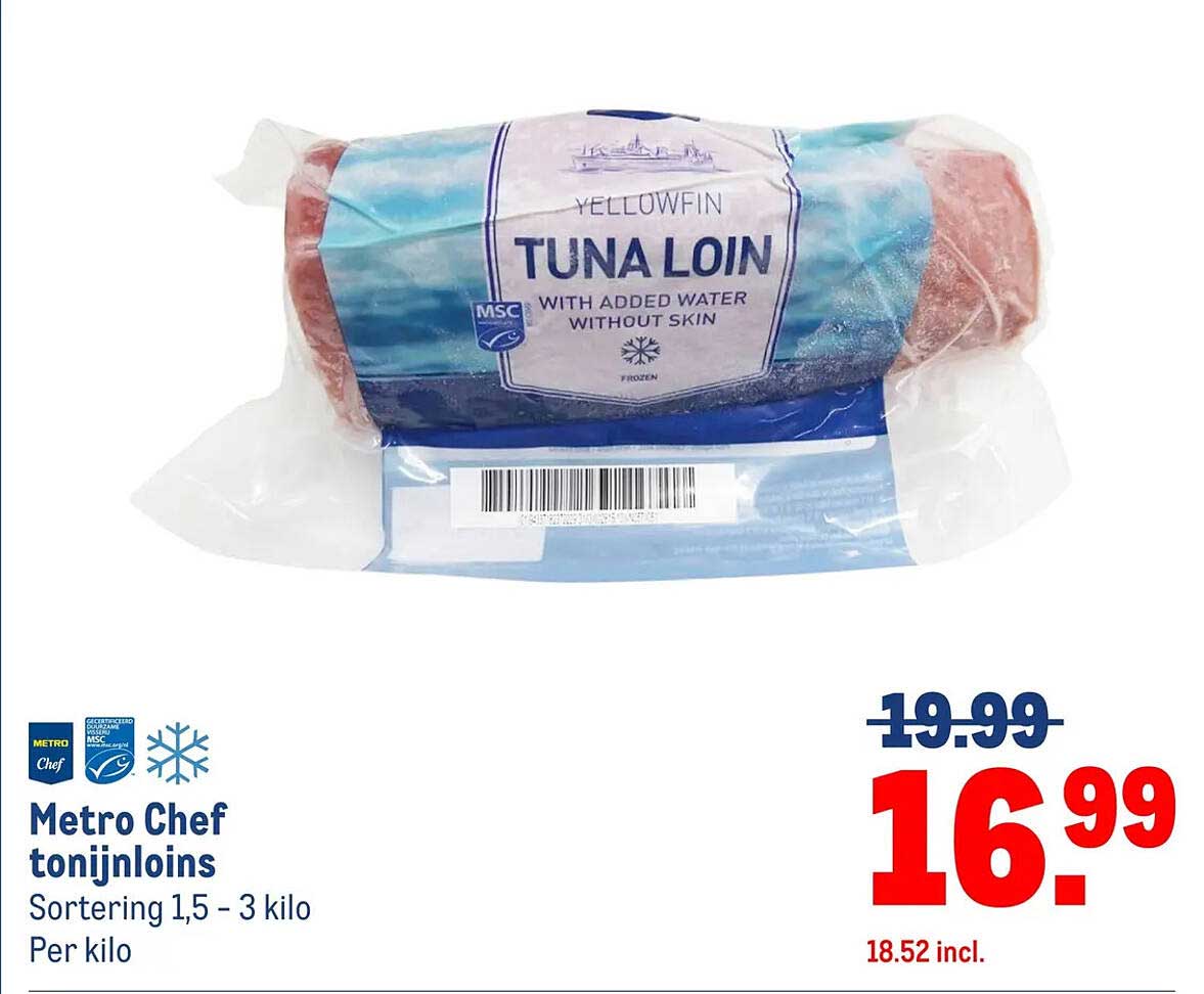 Metro Chef tonijnloins