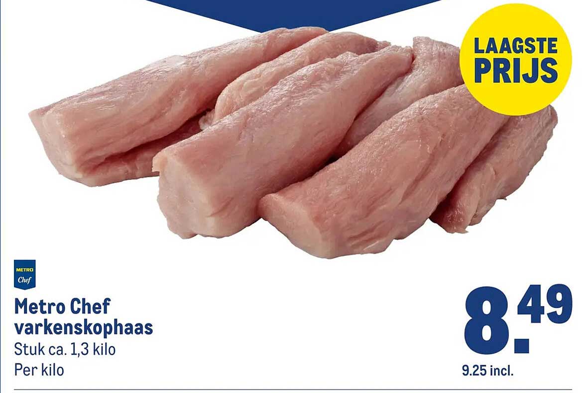 Metro Chef varkensschoes