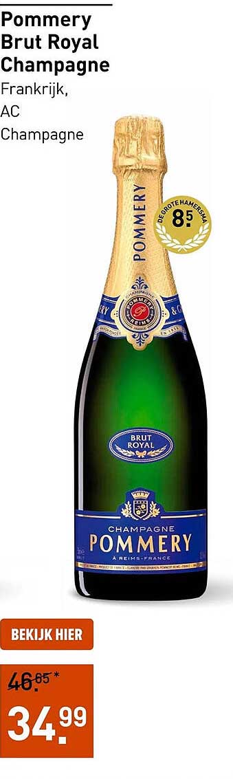 Pommery Brut Royal Champagne