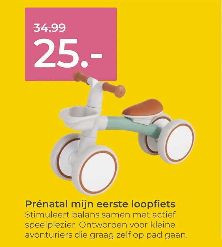 Prénatal mijn eerste loopfiets