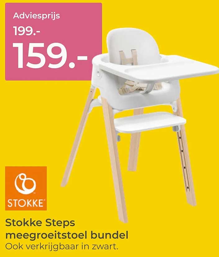 Stokke Steps meegroeitstoel bundel