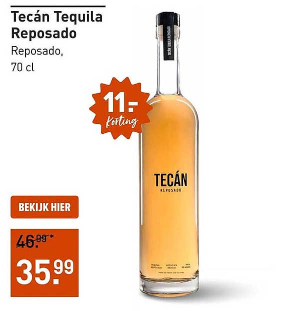 Tecán Tequila Reposado
