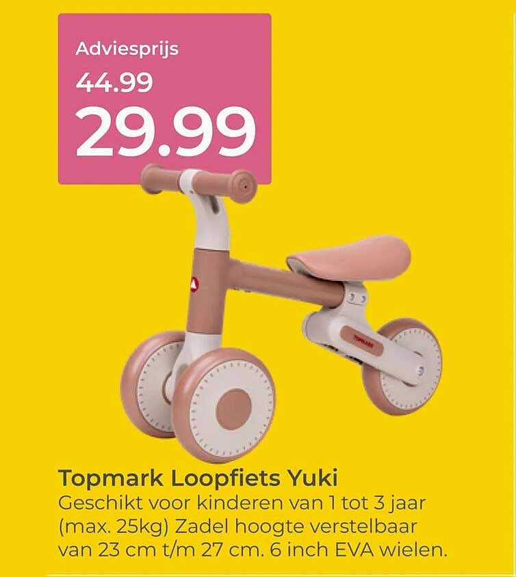 Topmark Loopfiets Yuki