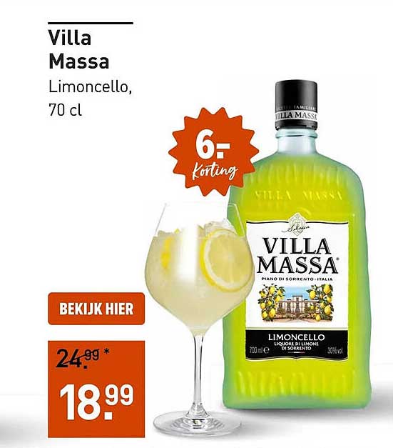 Villa Massa Limoncello, 70 cl