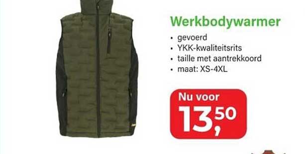 Werkbodywarmer