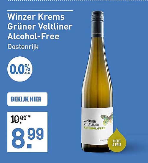 Winzer Krems Grüner Veltliner Alcohol-Free Oostenrijk