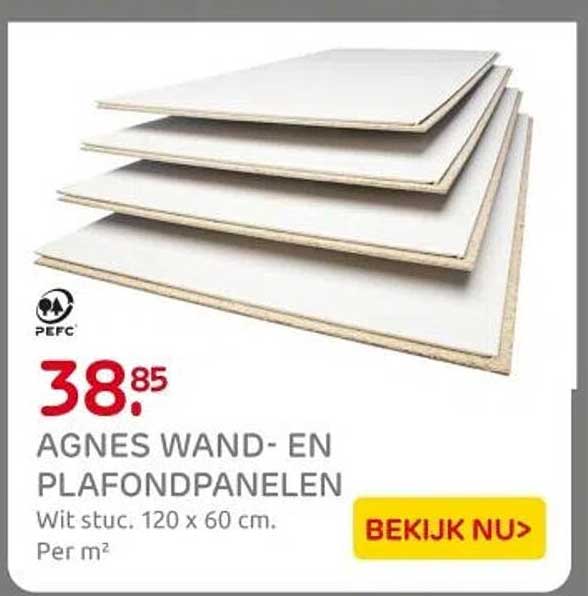 AGNES WAND- EN PLAFOND PANELEN