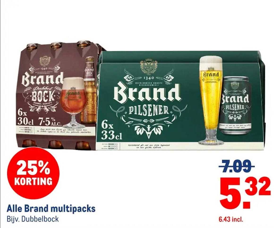 Alle Brand multipacks
