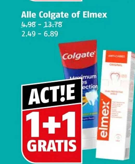 Alle Colgate of Elmex